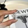 Light luxury pearl open ring